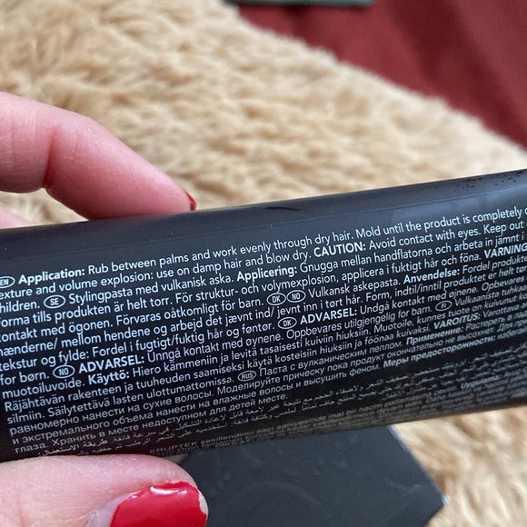 Volcanic ash paste for hair - Picture 4 of 6